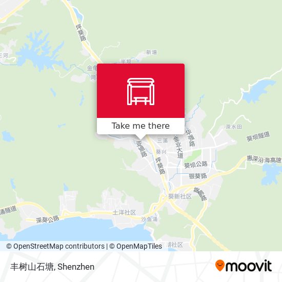 丰树山石塘 map