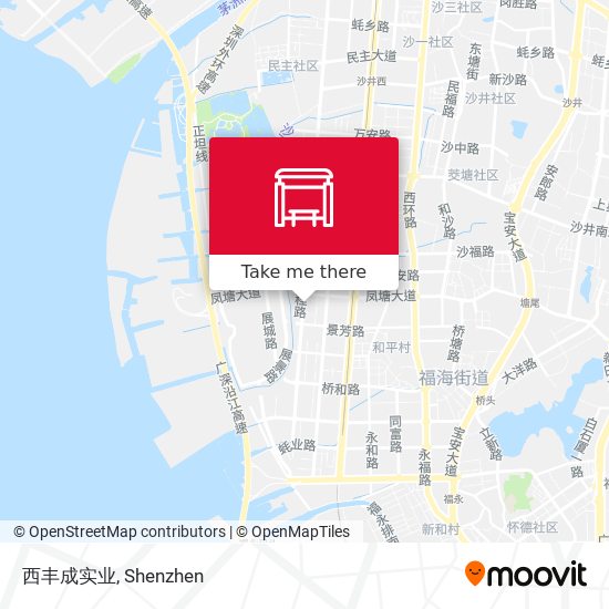 西丰成实业 map