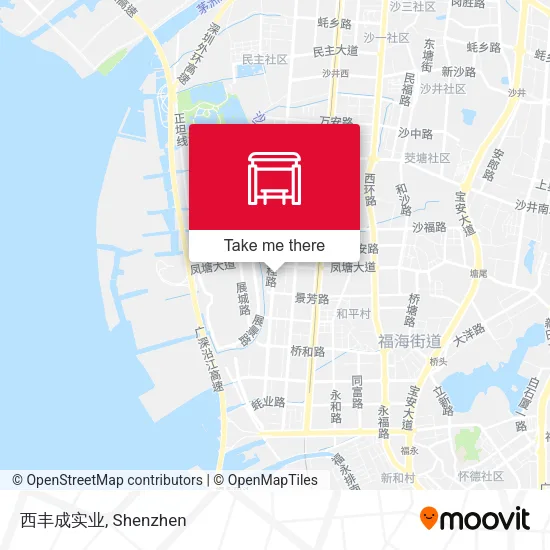 西丰成实业 map