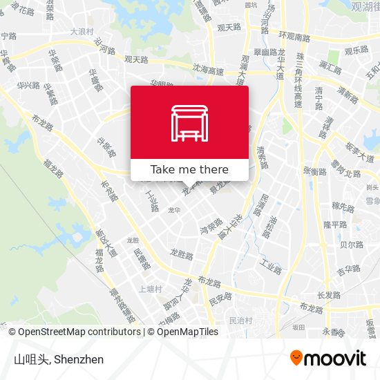 山咀头 map