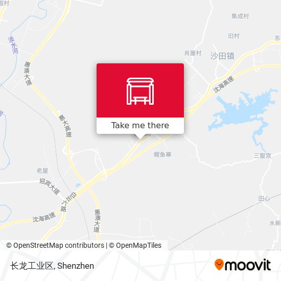 长龙工业区 map