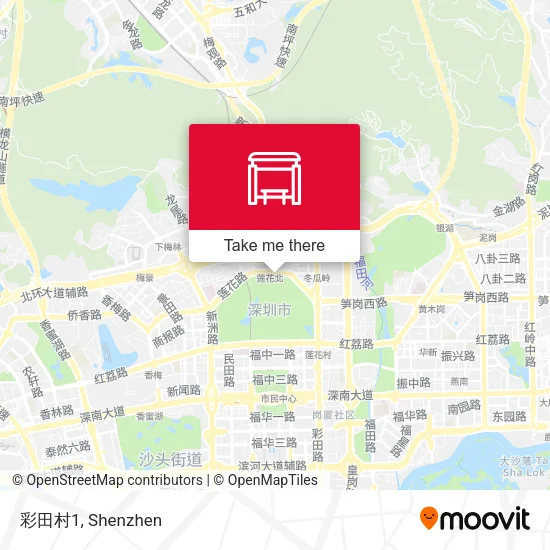 彩田村1 map