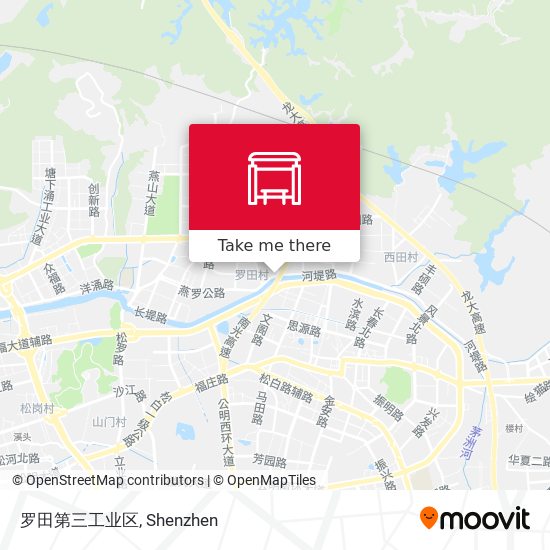 罗田第三工业区 map