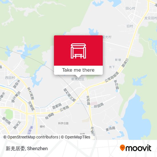 新羌居委 map