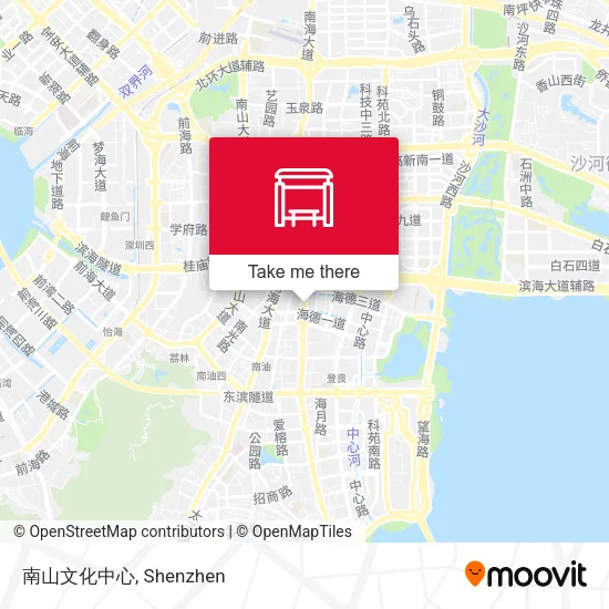 南山文化中心 map