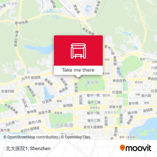 北大医院1 map