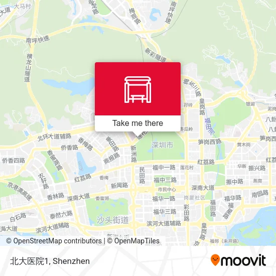 北大医院1 map