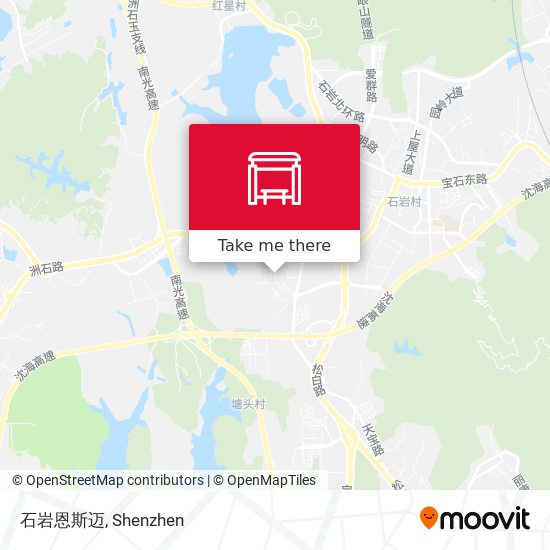 石岩恩斯迈 map