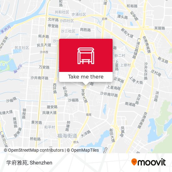 学府雅苑 map