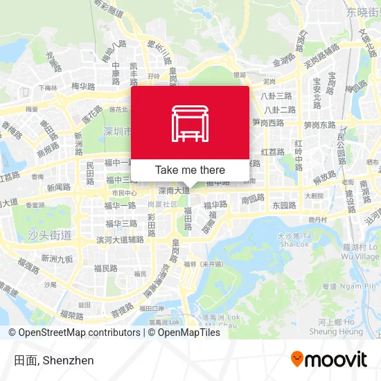 田面 map