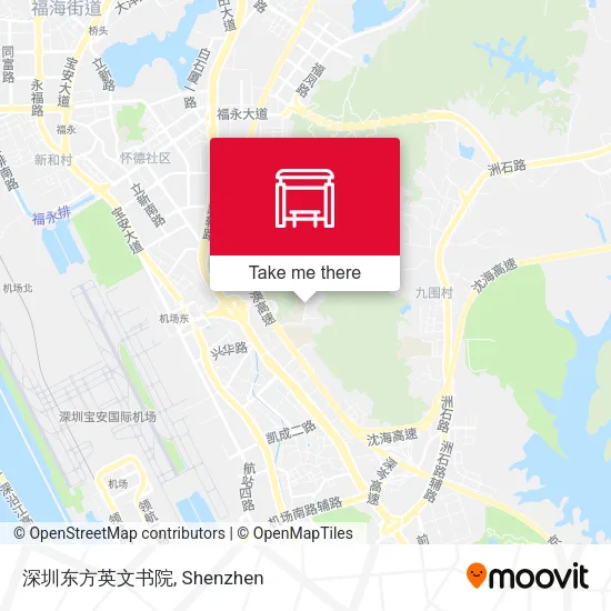 深圳东方英文书院 map