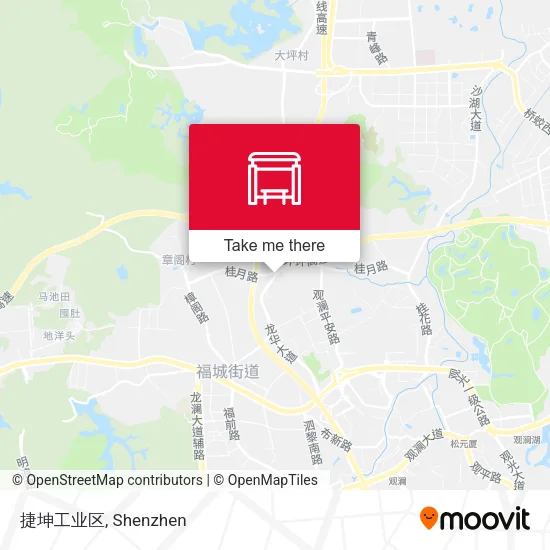 捷坤工业区 map