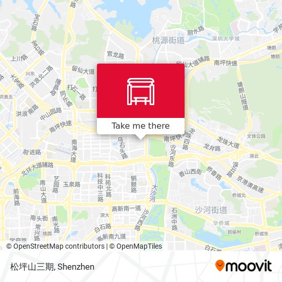 松坪山三期 map