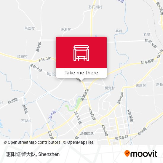 惠阳巡警大队 map