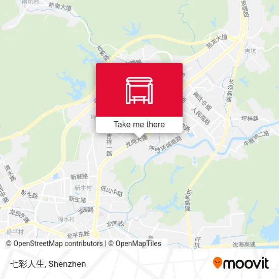 七彩人生 map