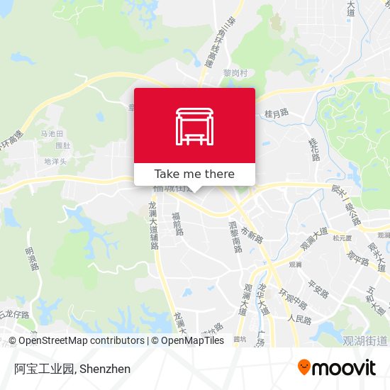 阿宝工业园 map