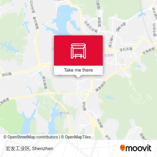 宏发工业区 map