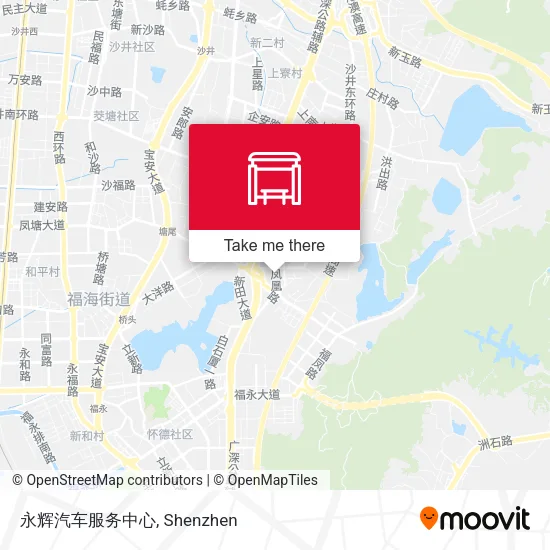 永辉汽车服务中心 map