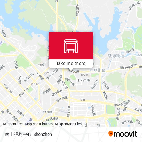 南山福利中心 map