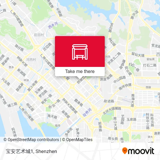 宝安艺术城1 map