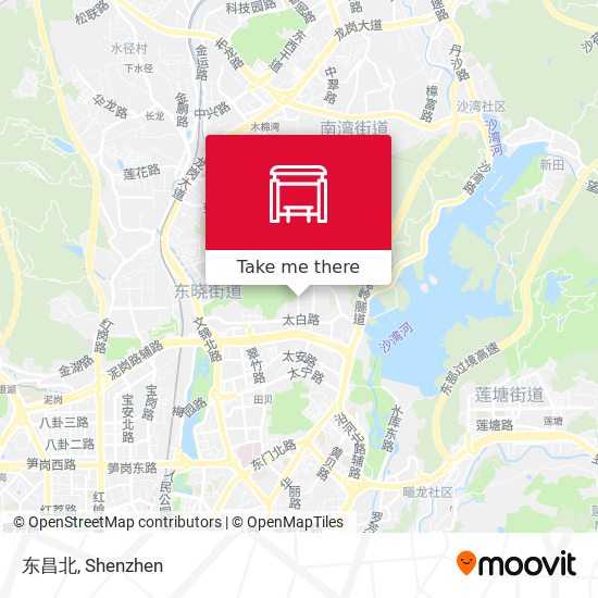 东昌北 map