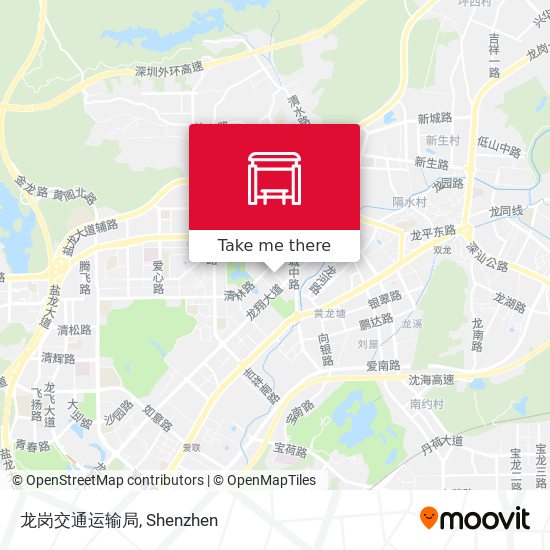 龙岗交通运输局 map