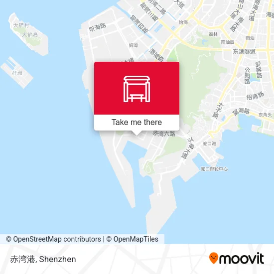 赤湾港 map