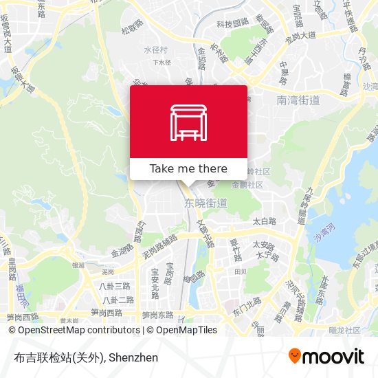 布吉联检站(关外) map