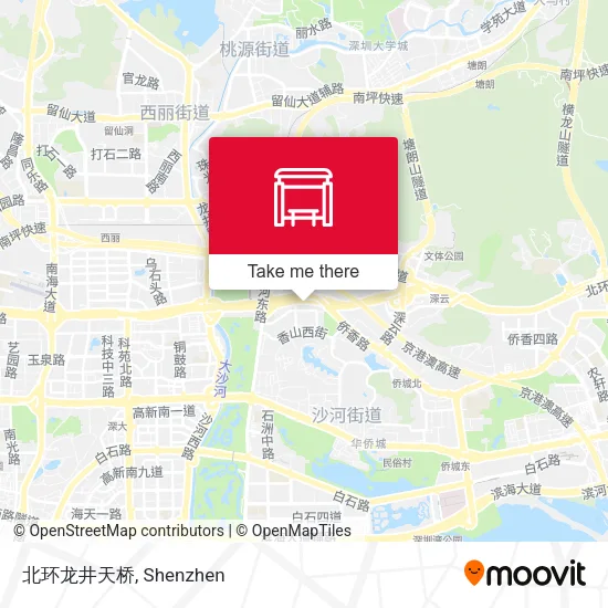 北环龙井天桥 map