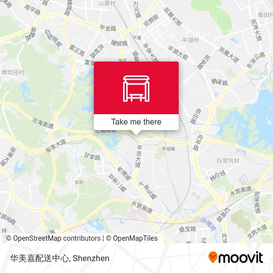 华美嘉配送中心 map