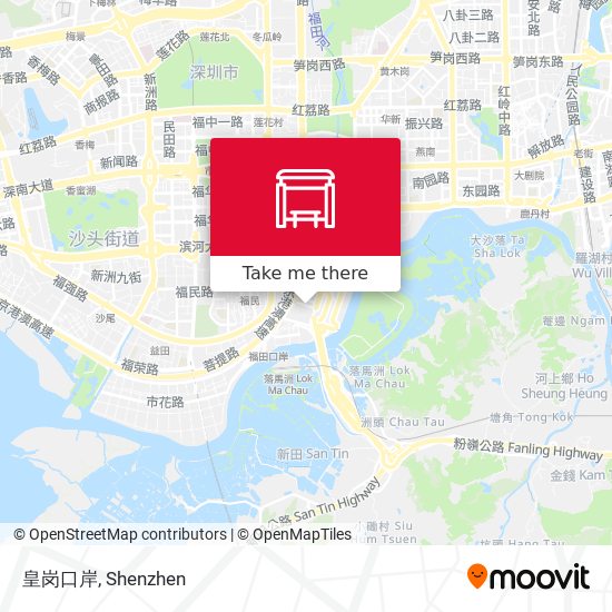 皇岗口岸 map