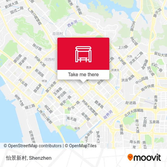 怡景新村 map
