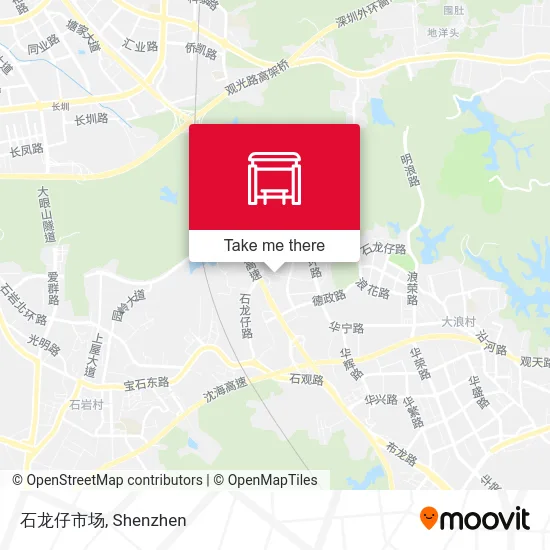 石龙仔市场 map