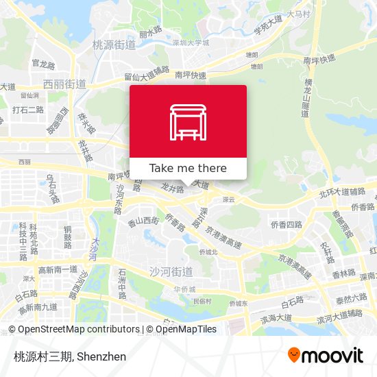 桃源村三期 map