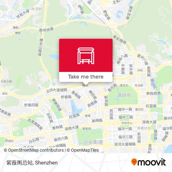 紫薇阁总站 map