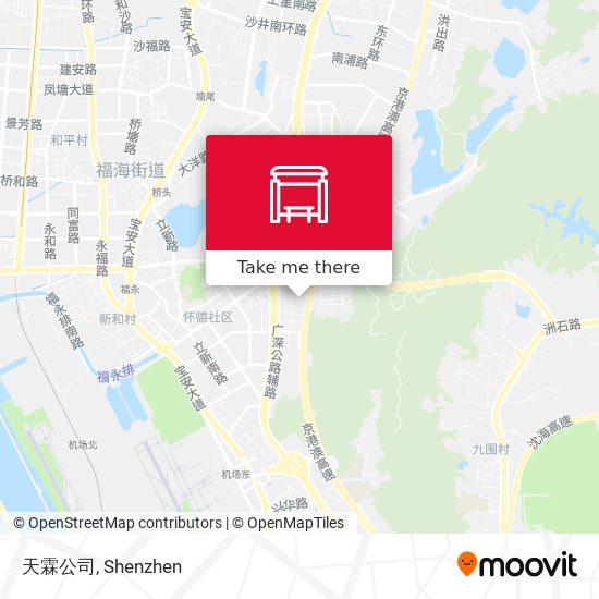 天霖公司 map