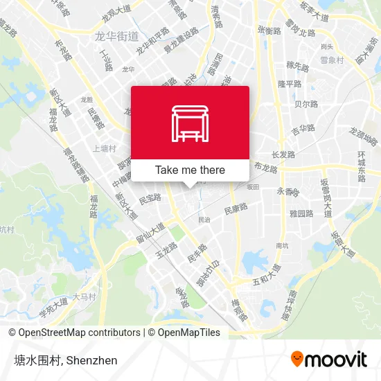 塘水围村 map