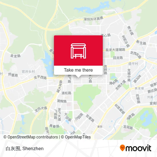 白灰围 map