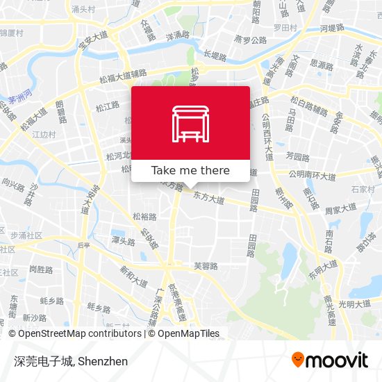 深莞电子城 map