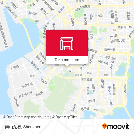 南山党校 map