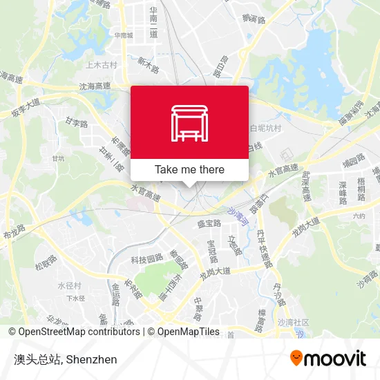 澳头总站 map