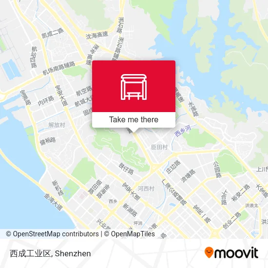 西成工业区 map