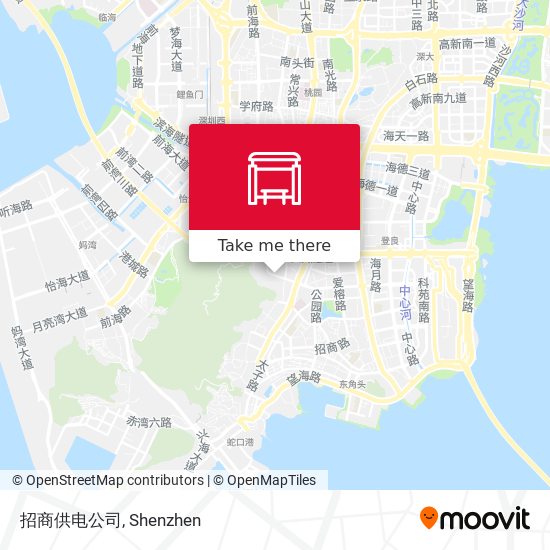 招商供电公司 map