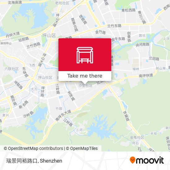 瑞景同裕路口 map