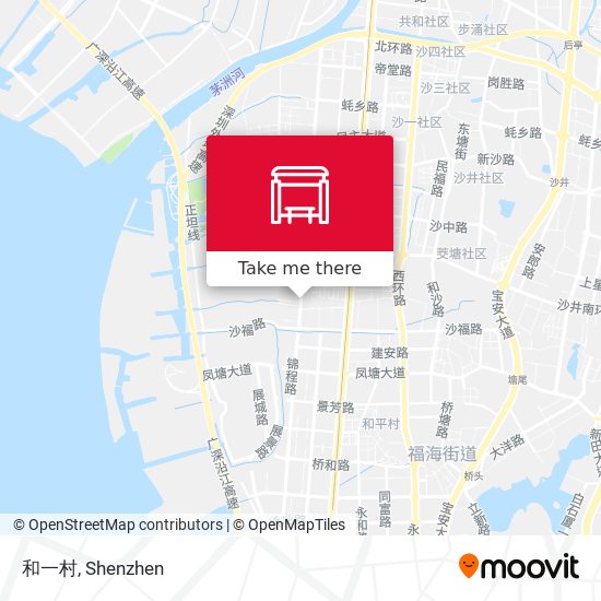 和一村 map