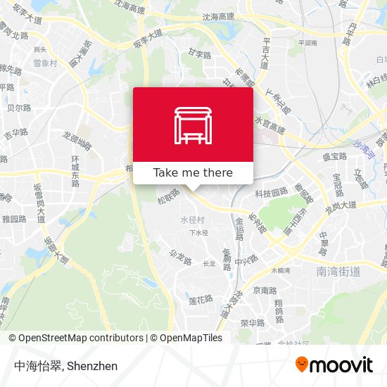 中海怡翠 map