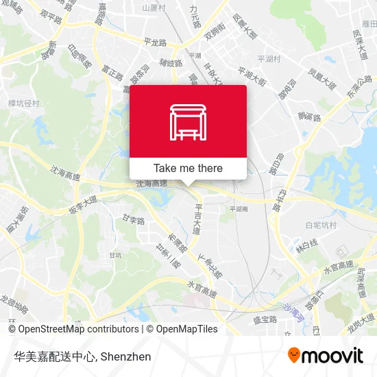 华美嘉配送中心 map