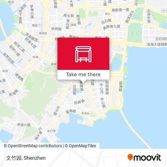 文竹园 map