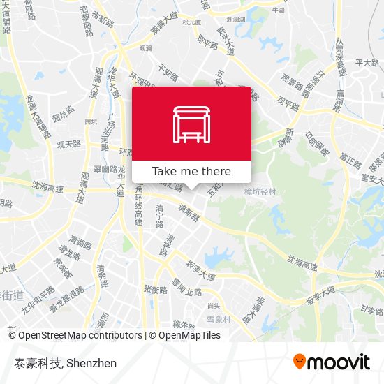泰豪科技 map