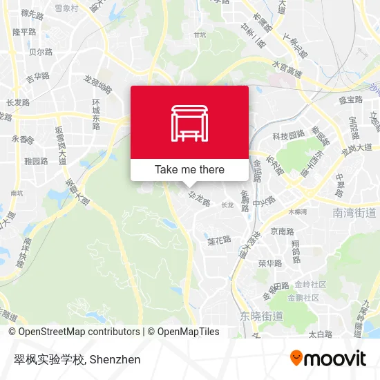 翠枫实验学校 map
